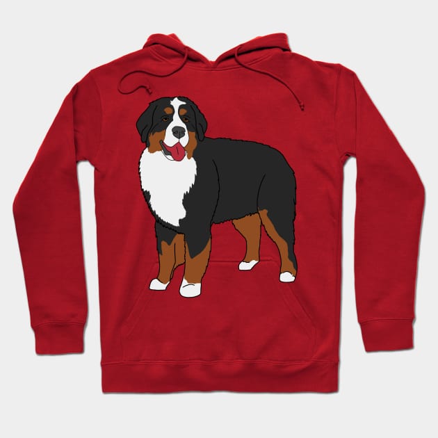 bernese mountain dog Hoodie by AMCArts